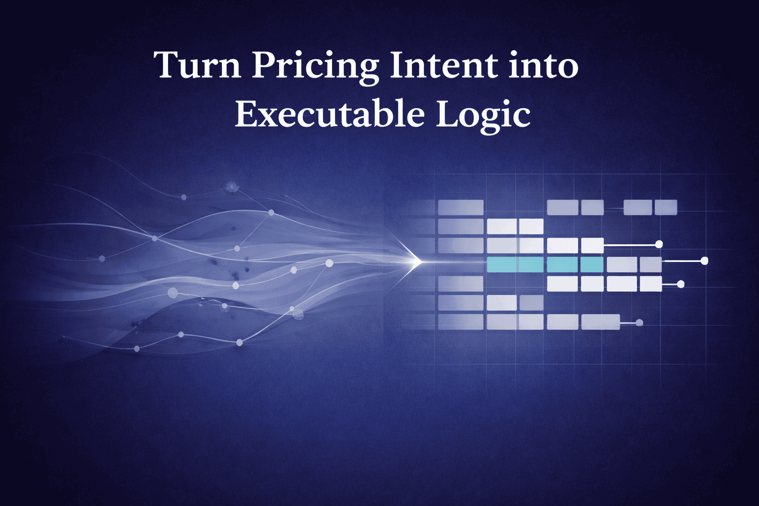 Price Design and Modeling: Turning Intent into Executable Logic